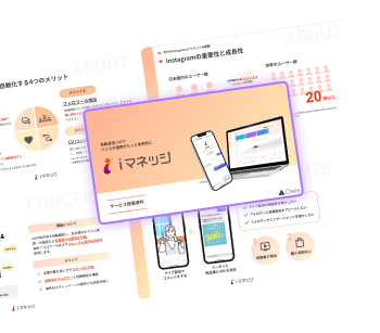 iマネッジの資料が5枚重なって並んでいる